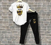 2 Men Micro Interlock printed Track Suit